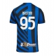 Inter Milan Alessandro Bastoni #95 Replike Domaci Dres 2024-25 Kratak Rukav